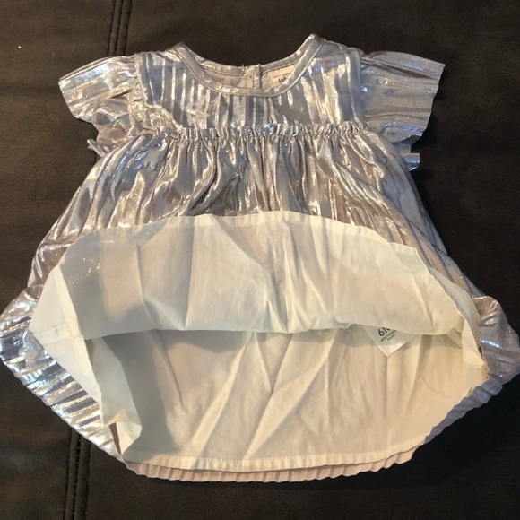 ⭐️Host Pick⭐️Baby Bgosh Silver Dress - Picture 5 of 5